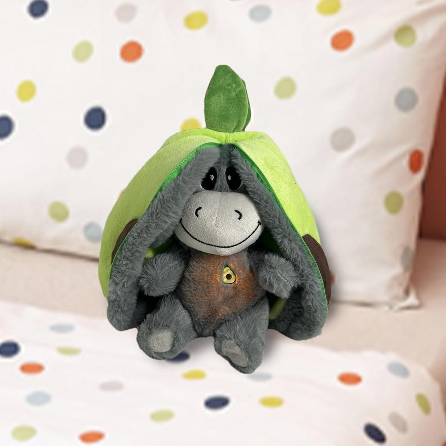 Juguete De Burro Relajante, Peluche Que Respiras De Burro Para Ansiedad, Peluche Dormir Niños Con Movimiento, Sonidos Y Luces Relajantes, Lindo Juguete Animal De Peluche Relajante Antiestres