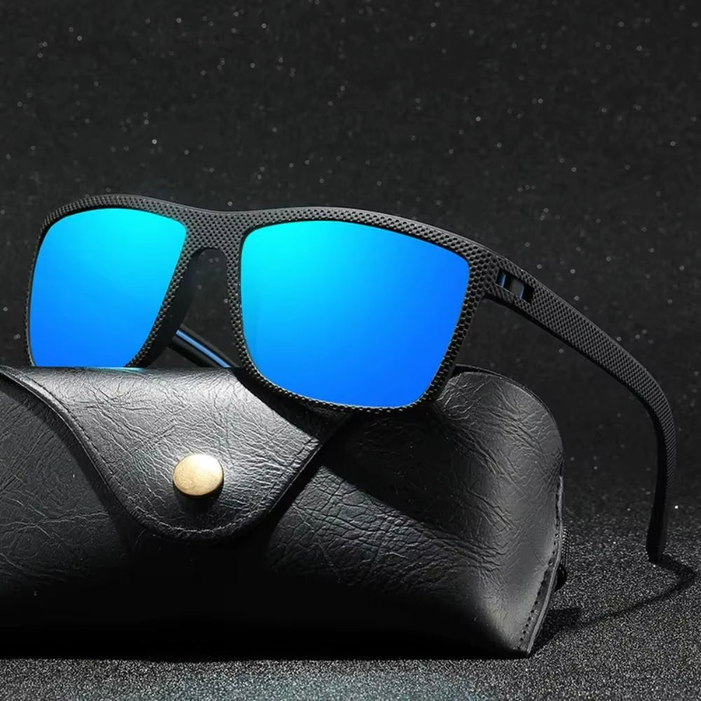 Fashion Polarized Sunglasses Square Anti-Glare Sun Glasses UV Protection High Qualiy Large Frame Sunglasses for Women Men